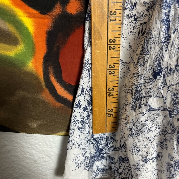 Rochelle Behrens The Shirt Blue Stephanie Dress Size S - Picture 11 of 12